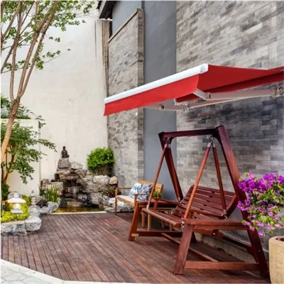 Terrassenmarkise aus Aluminium