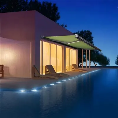 Vollkassetten-Außenmarkisen mit Einzug