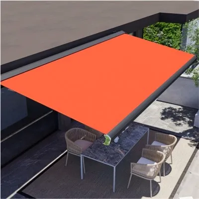 Einziehbare Sonnenschutzmarkisen für Zuhause